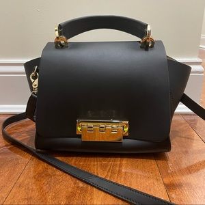 🛑 SOLD 🛑 ZAC POSEN SMALL EARTHS ICONIC TOP HANDLE CROSSBODY SHOULDER BAG